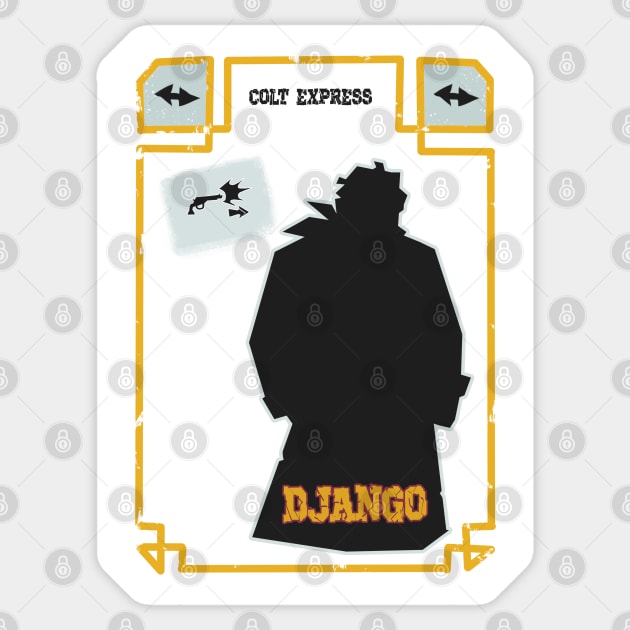 DJANGO Sticker by ARTEMIDA